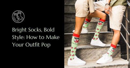 Bright Socks, Bold Style: How to Make Your Outfit Pop