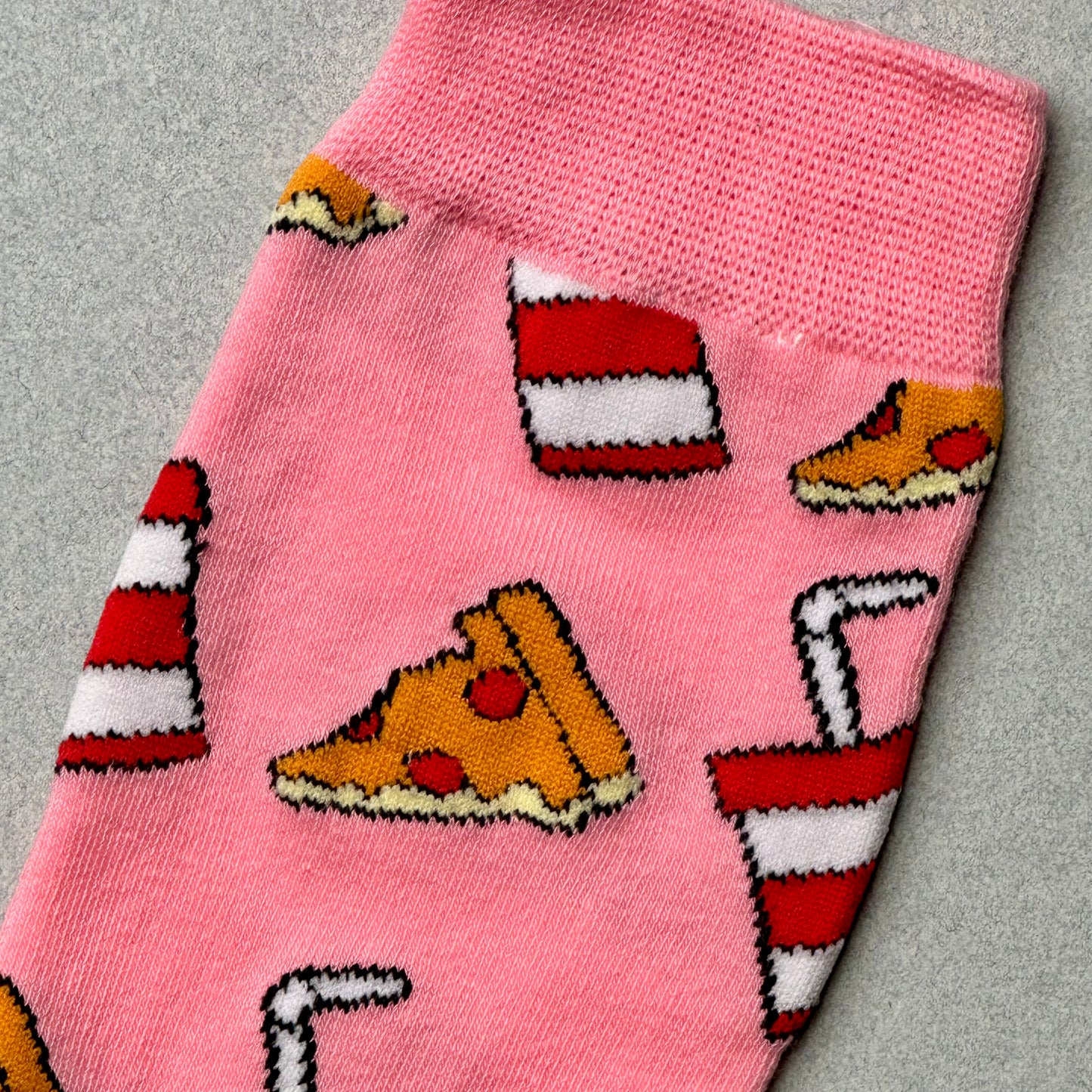 pizza socks cotton Blend
