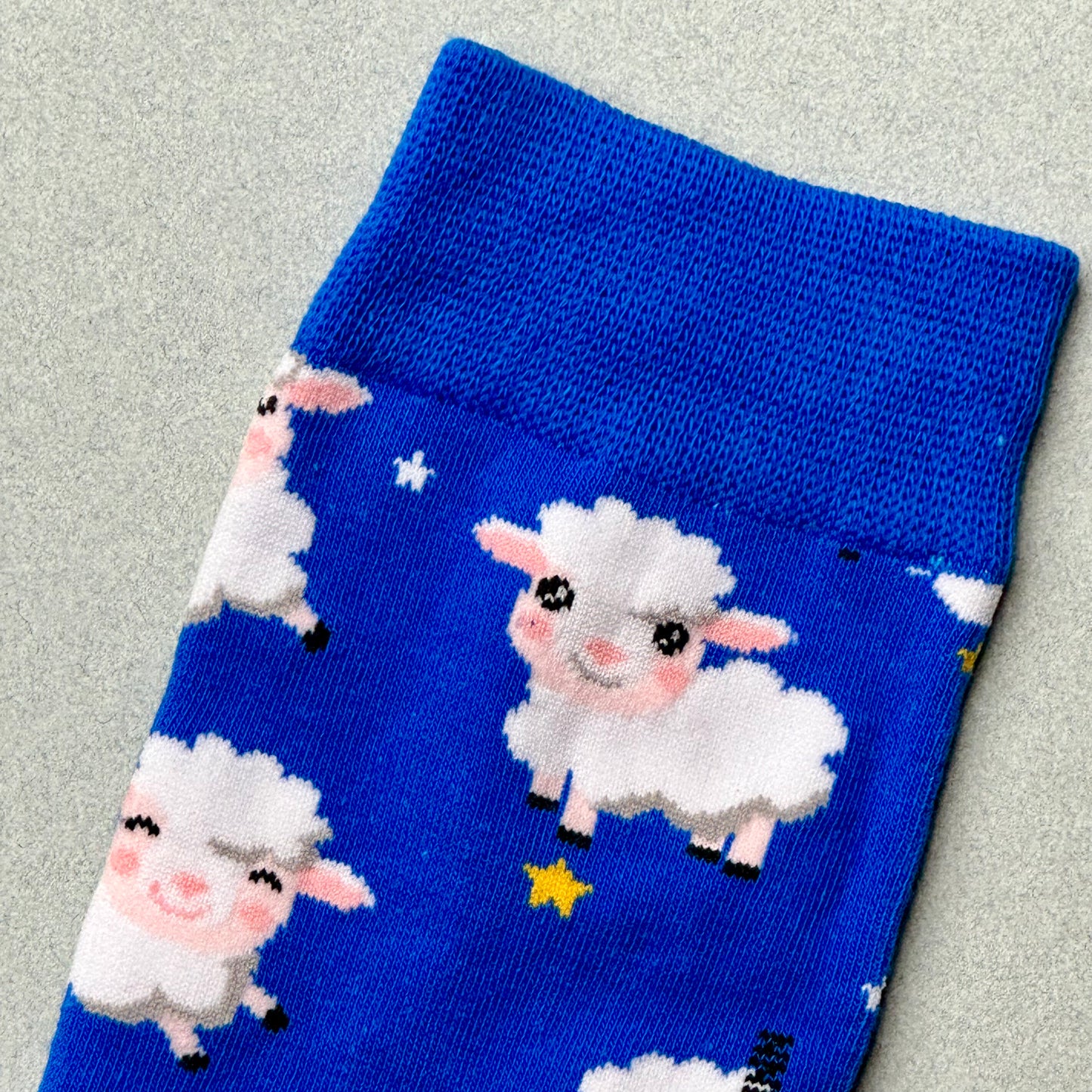 sheep socks cotton blend