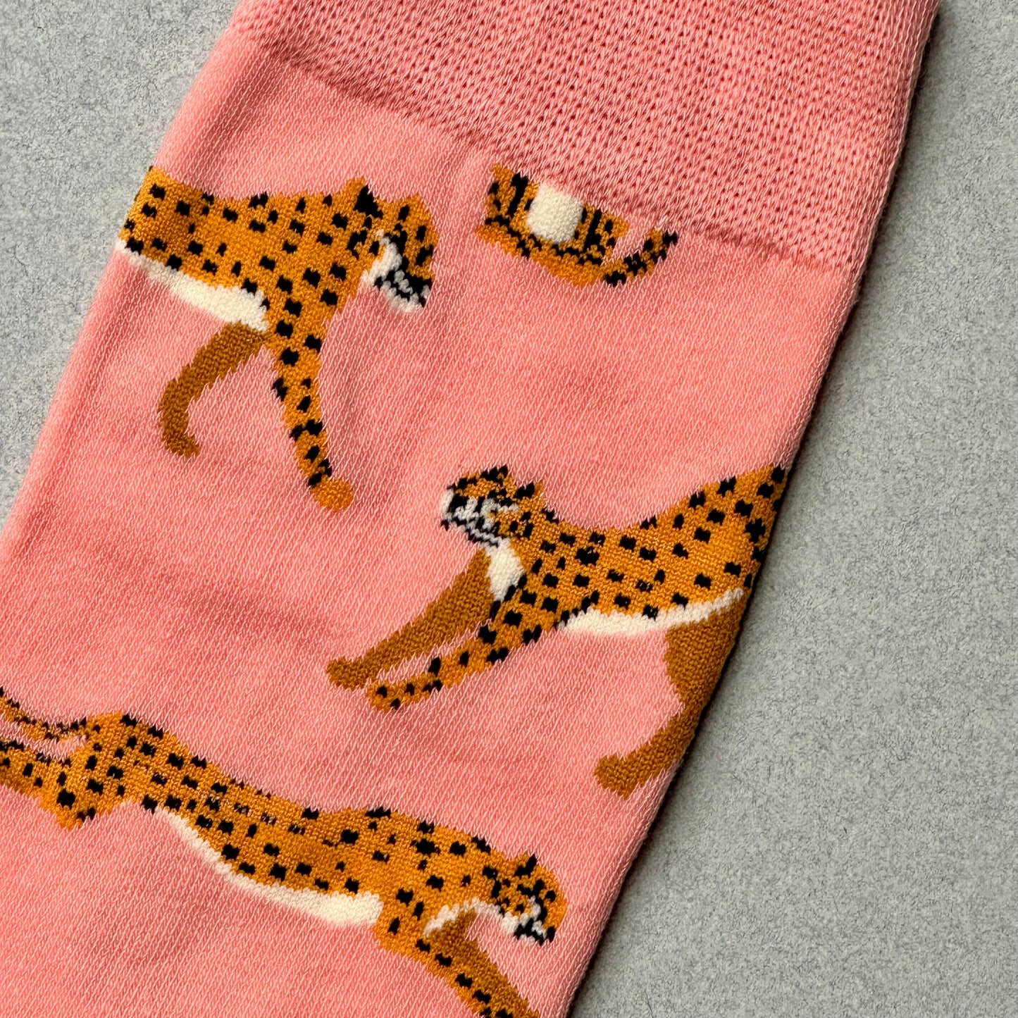 Cheetah Print Socks
