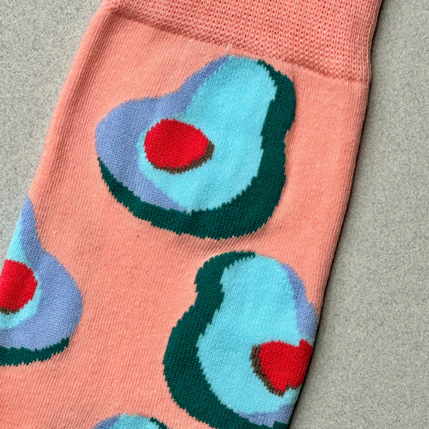 avocado socks unisex