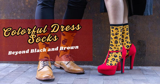 Colorful Dress Socks Beyond Black and Brown: A Bold Trend for Modern Men