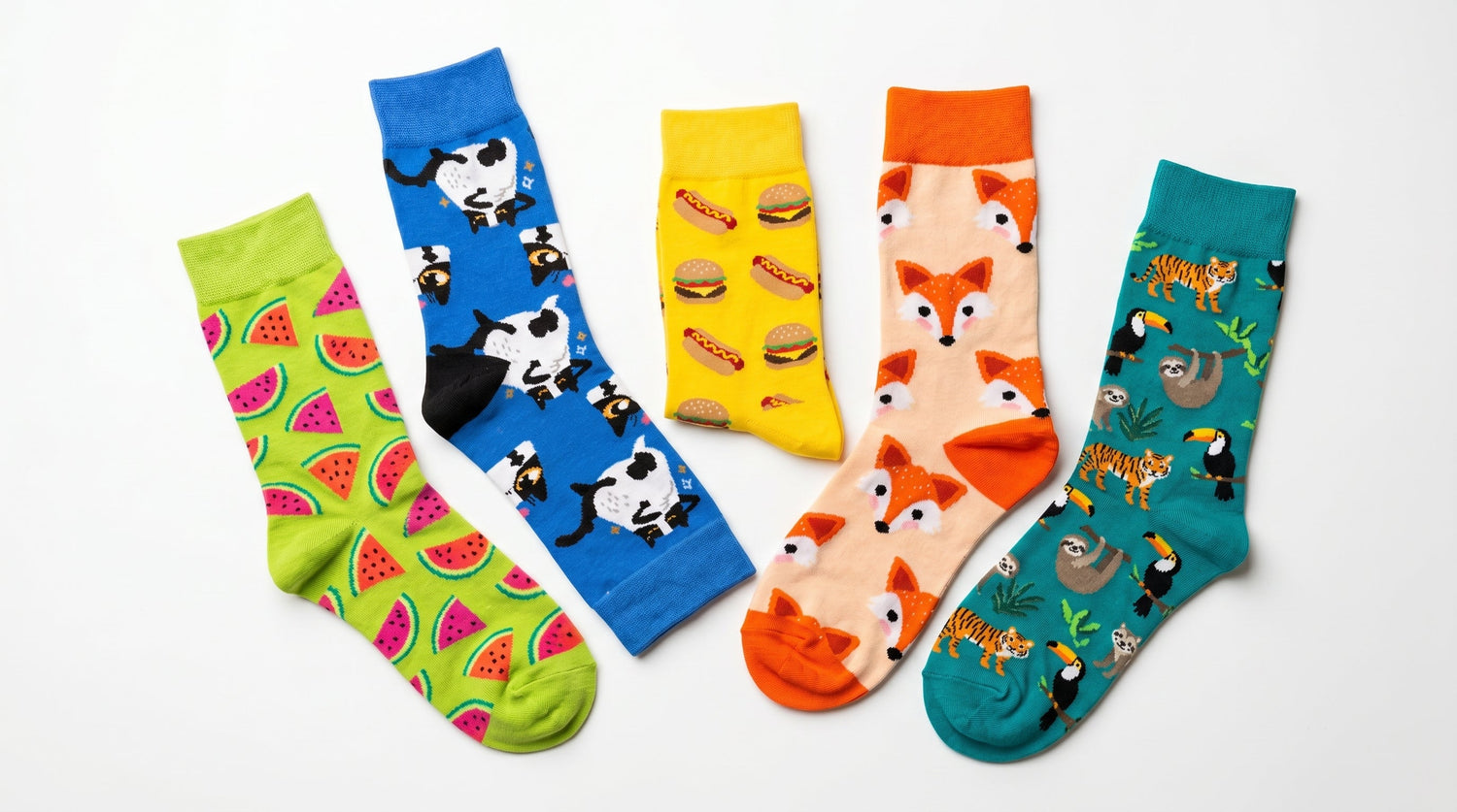 Mix and Match socks - pick any designs, any 3 for AED 85 or any 5 for AED 109