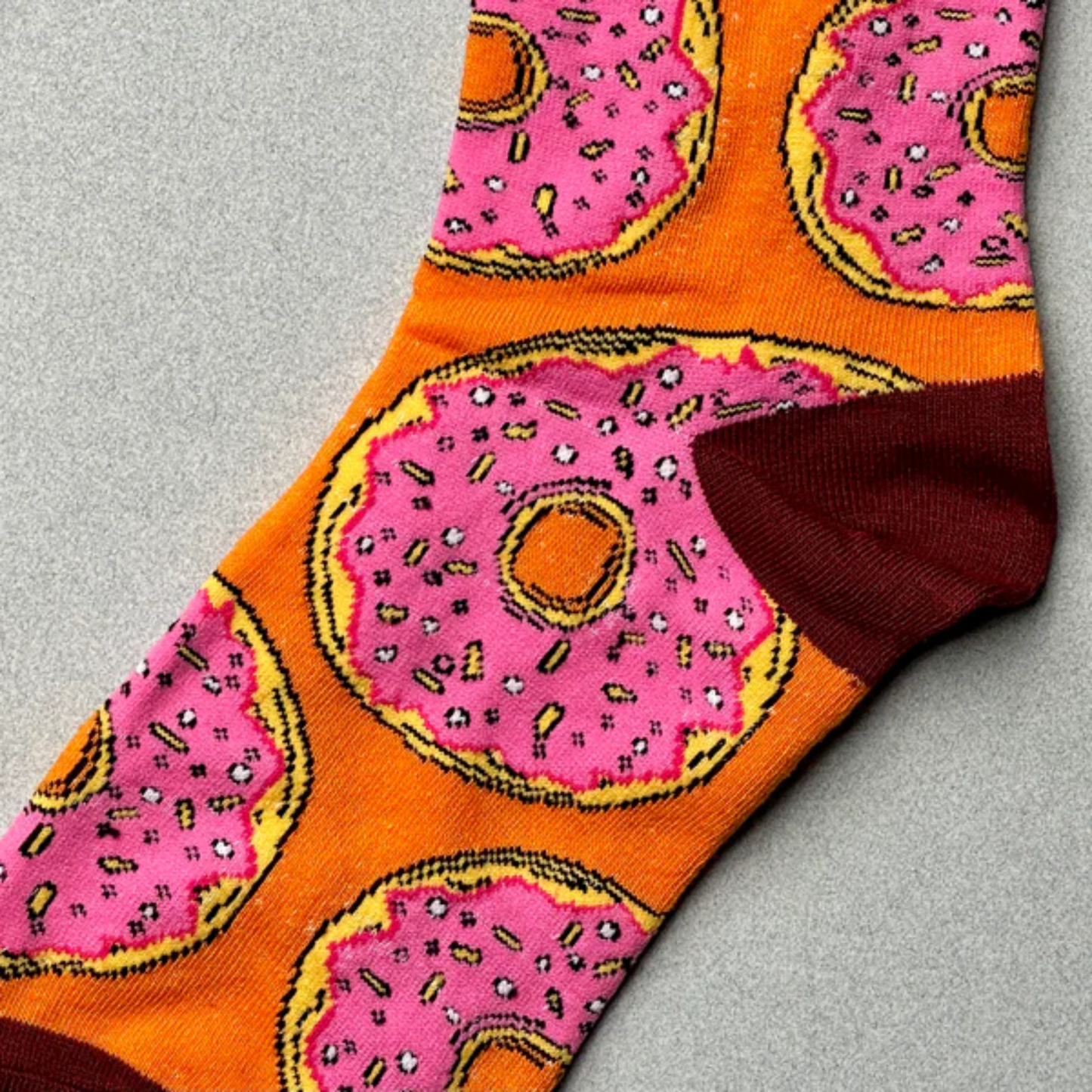 Pink Donut Socks