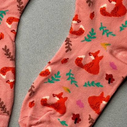 The Woodland Fox Sock