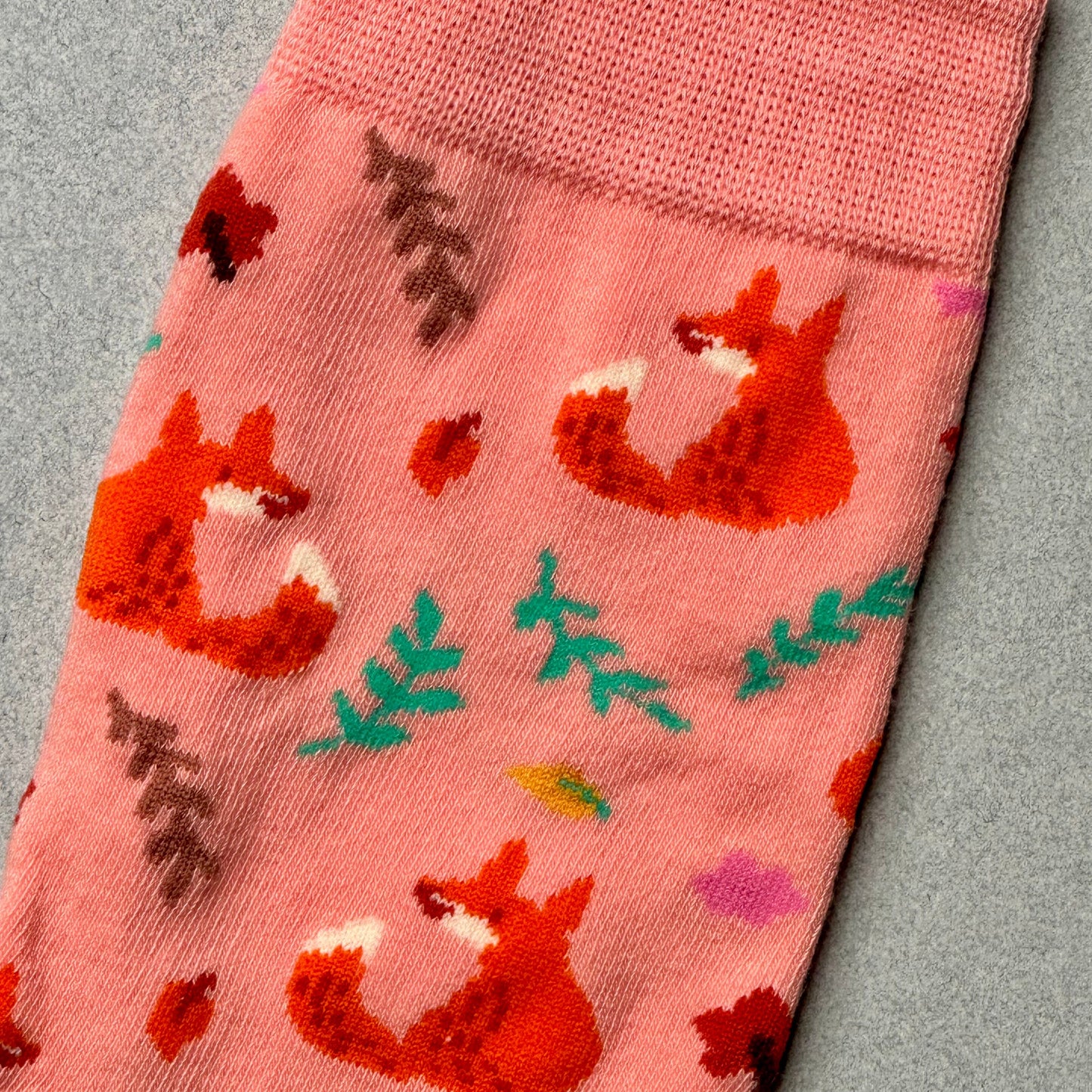 The Woodland Fox Sock