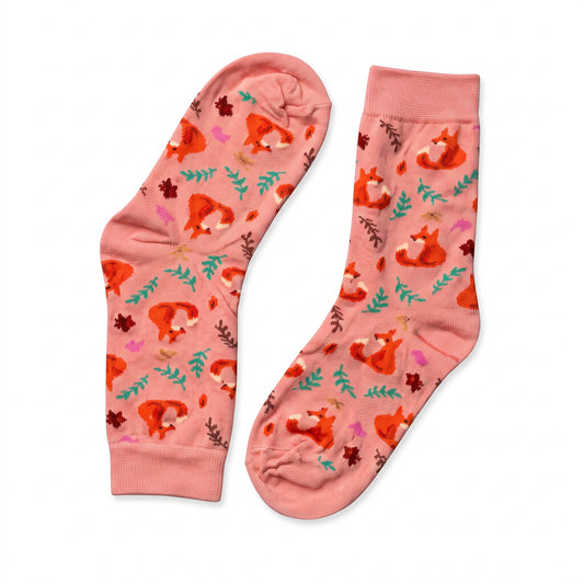 The Woodland Fox Sock