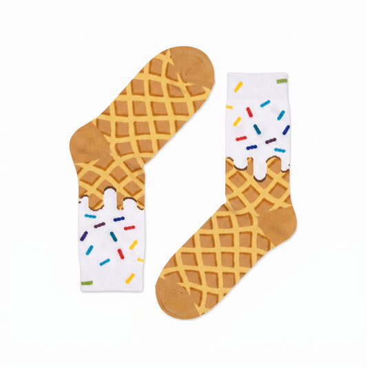 The Ice Cream Cone Sock