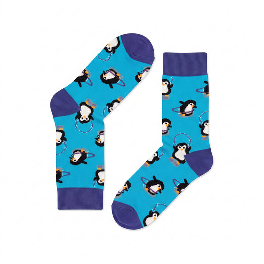 The Penguin Parade Sock