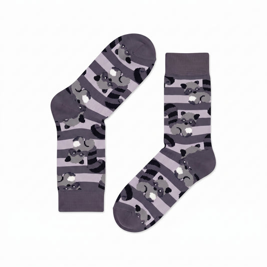 The Raccoon Bandit Sock